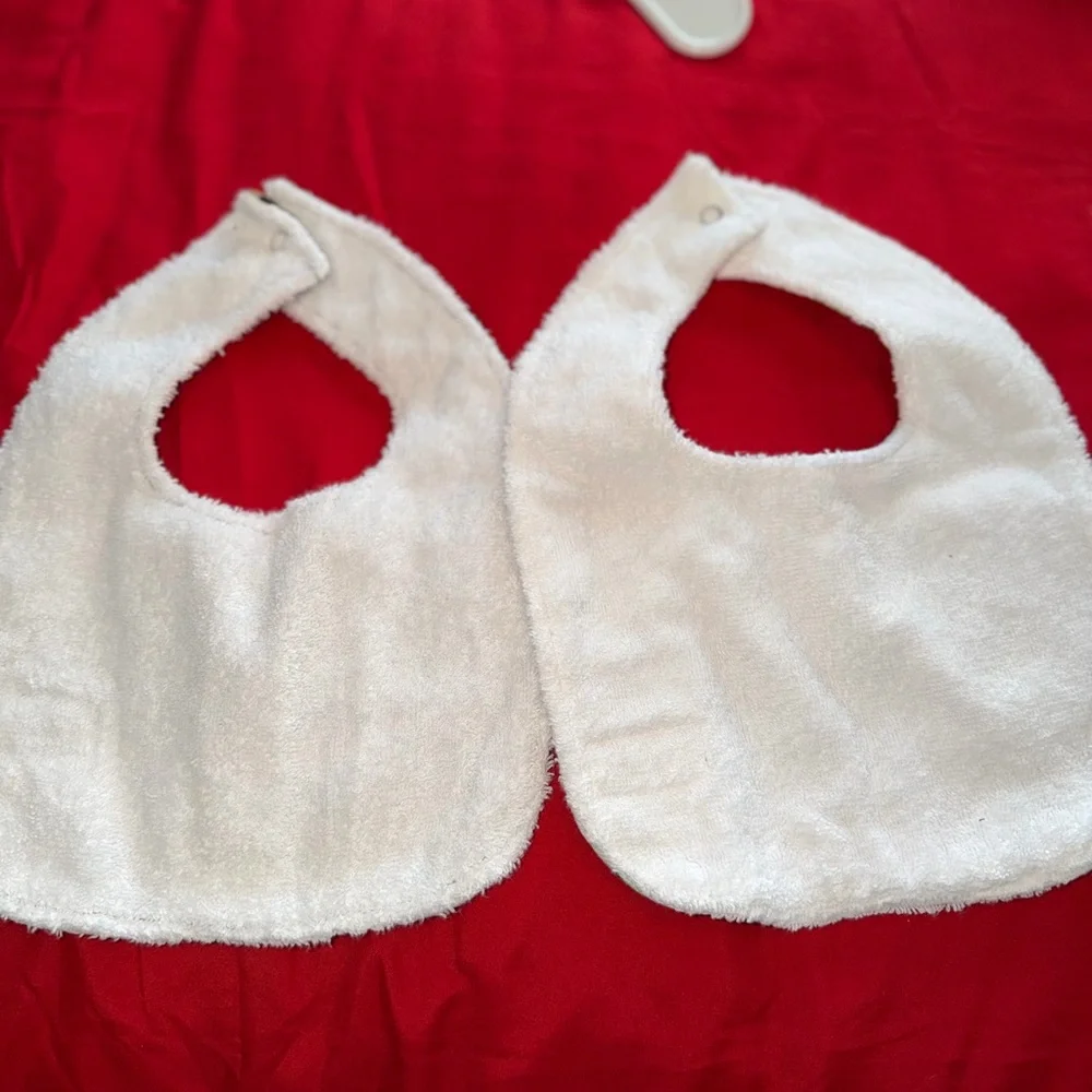 Koala Kids‎ Leopard and Floral Bib Duo
